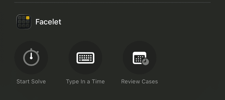 Start Solve, Type In a Time and Review Cases controls